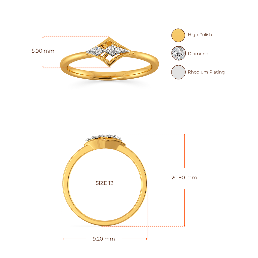 Quantum Drop Diamond Rings image