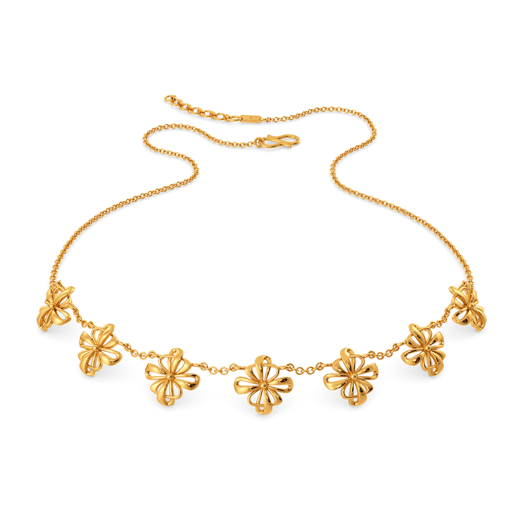 Bloom Beyond Basics Gold Necklaces