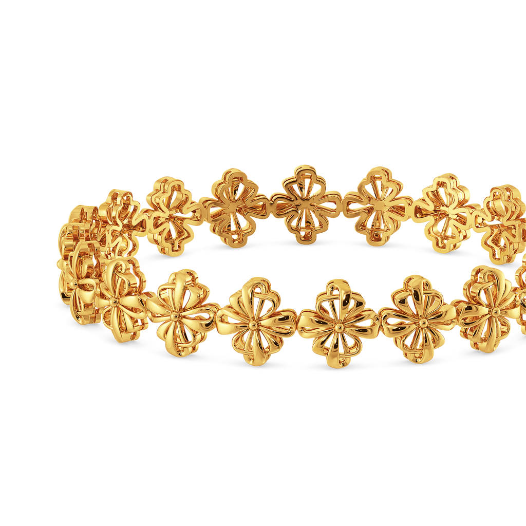 Bloom Beyond Basics Gold Bangles