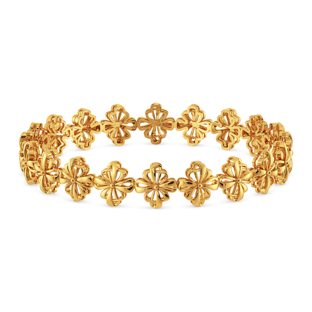 Bloom Beyond Basics Gold Bangles