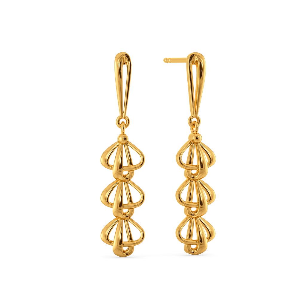 Volume Vibes Gold Earrings