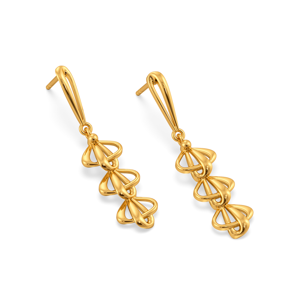 Volume Vibes Gold Earrings