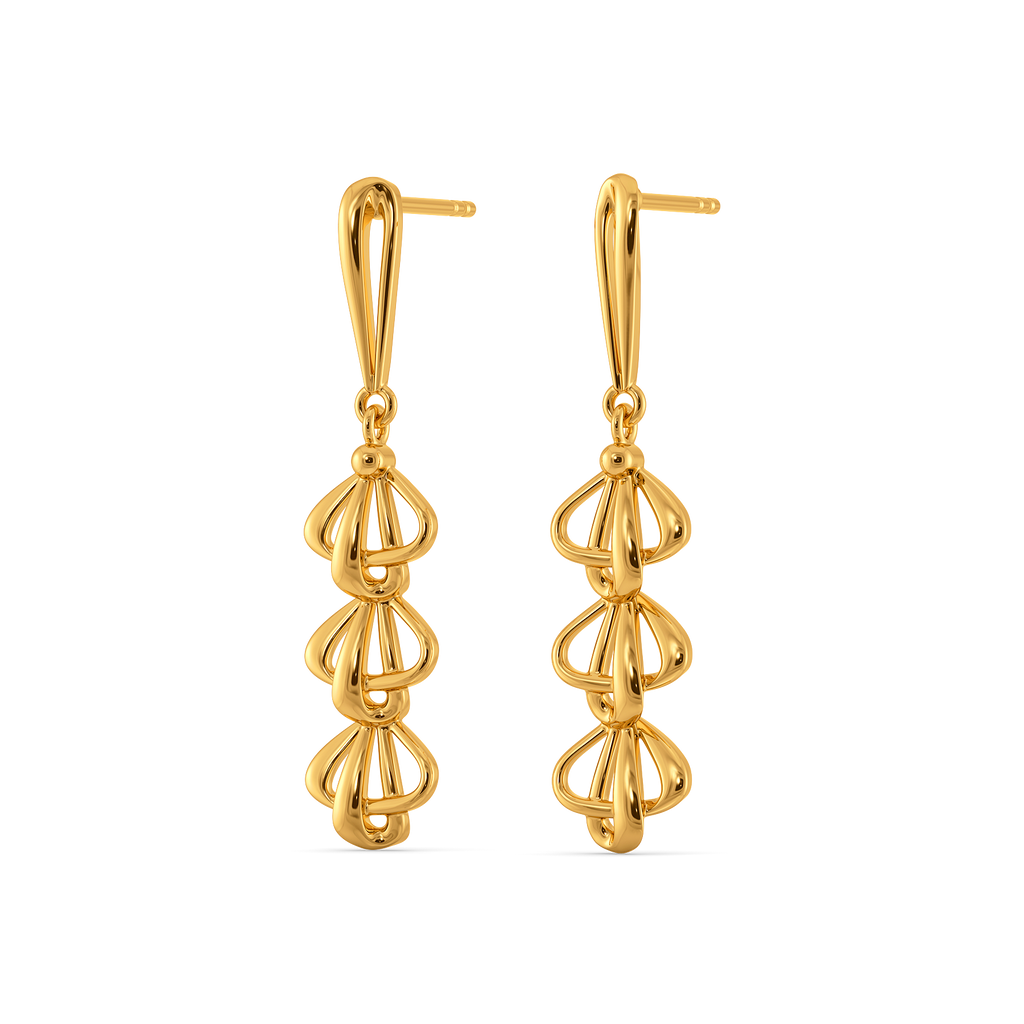 Volume Vibes Gold Earrings