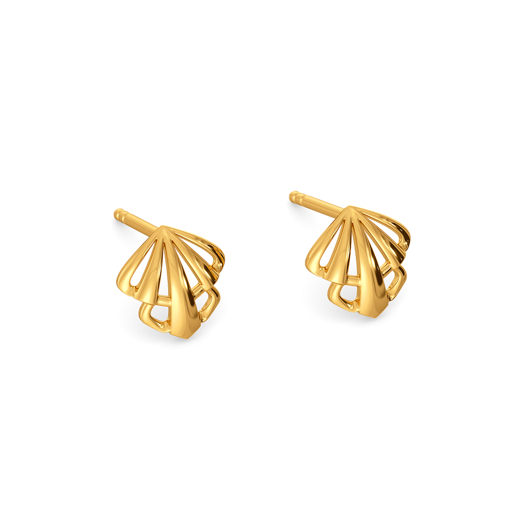 Volume Vibes Gold Earrings