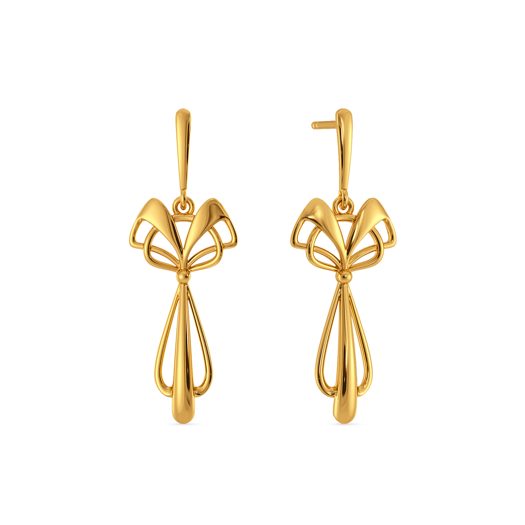Wear the Wow Gold Earrings