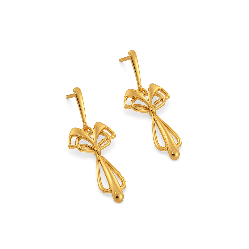 Wear the Wow Gold Earrings