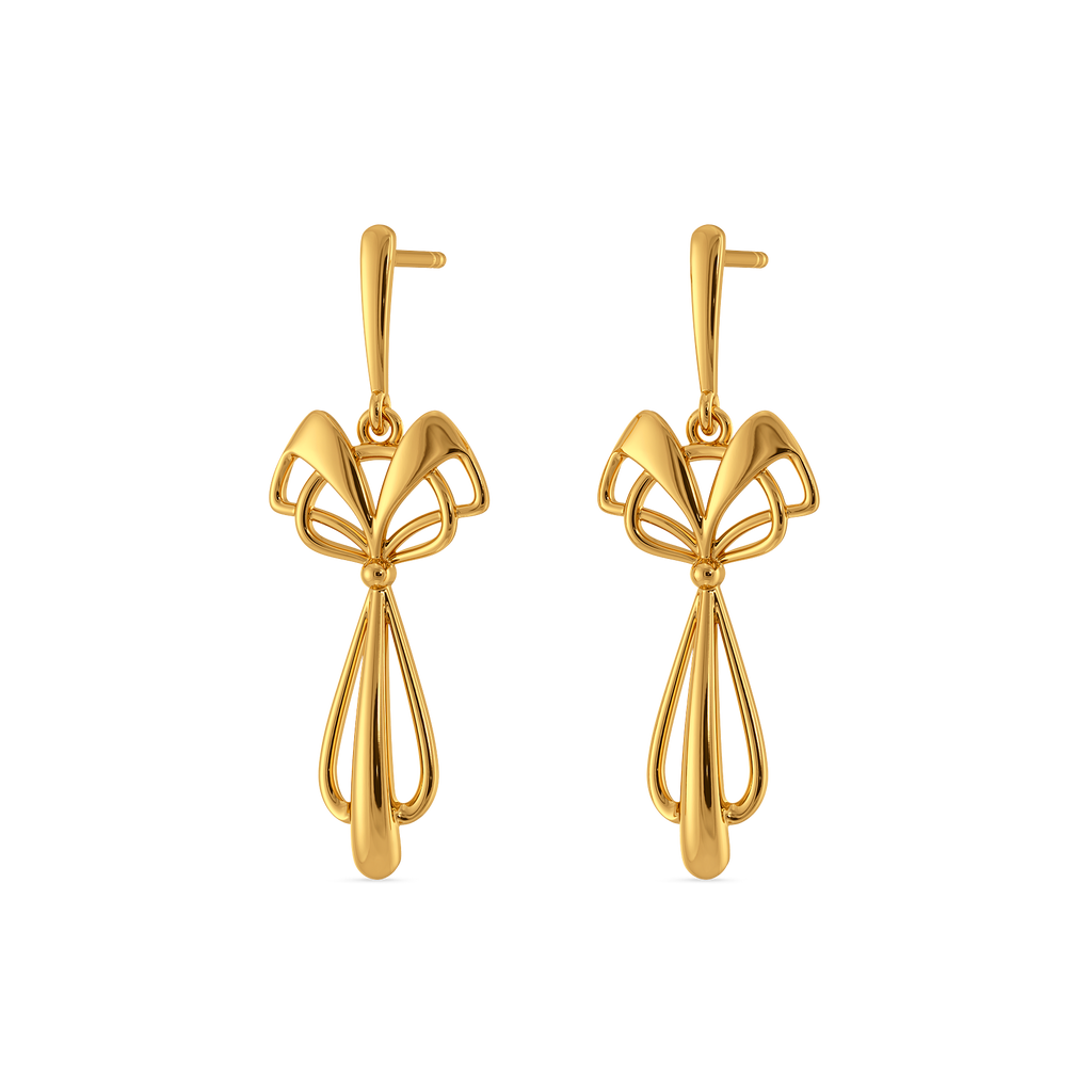Wear the Wow Gold Earrings