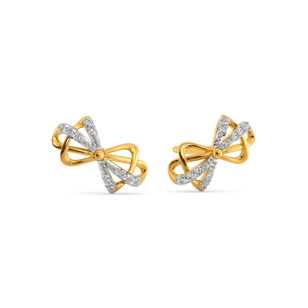 Turn Up the Volume Diamond Earrings