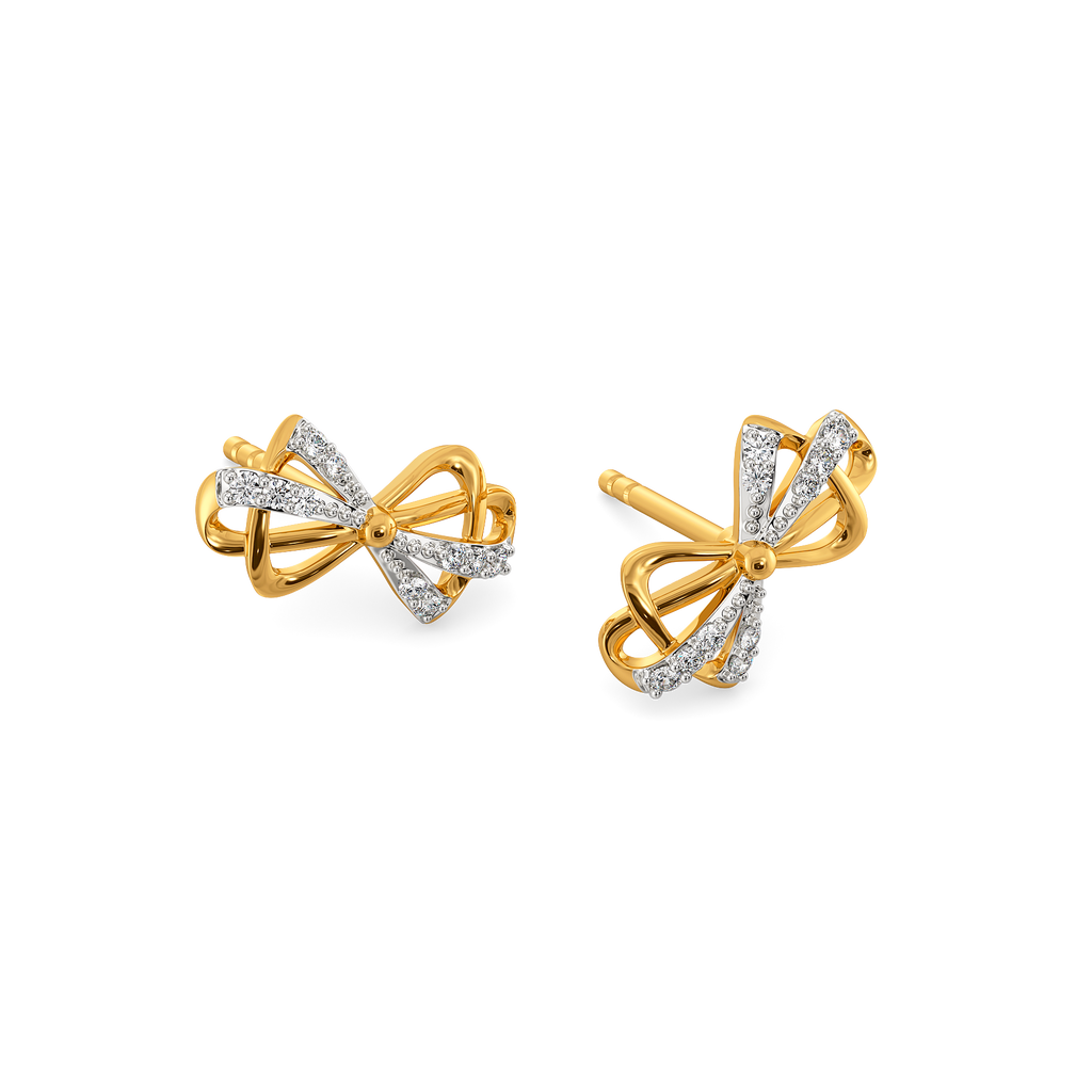 Turn Up the Volume Diamond Earrings