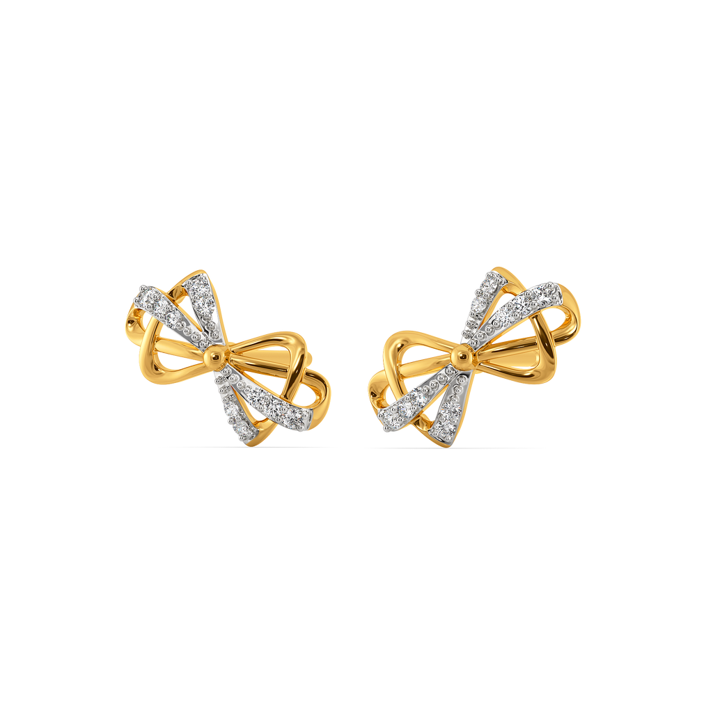 Turn Up the Volume Diamond Earrings