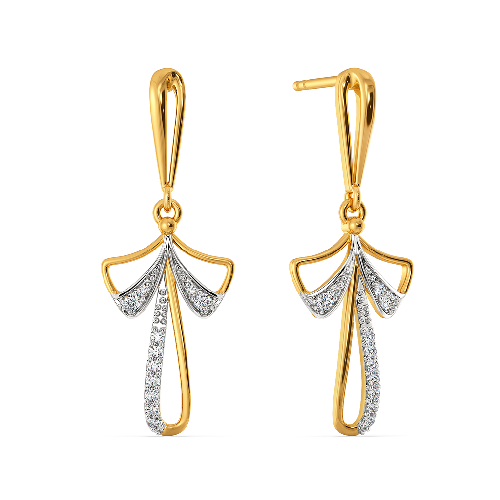 Shades of Summer Volume Diamond Earrings