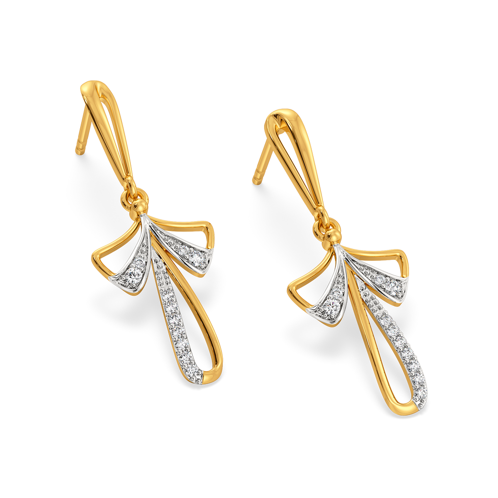 Shades of Summer Volume Diamond Earrings