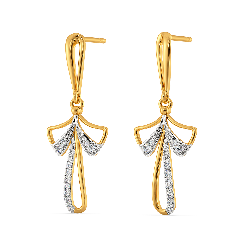 Shades of Summer Volume Diamond Earrings