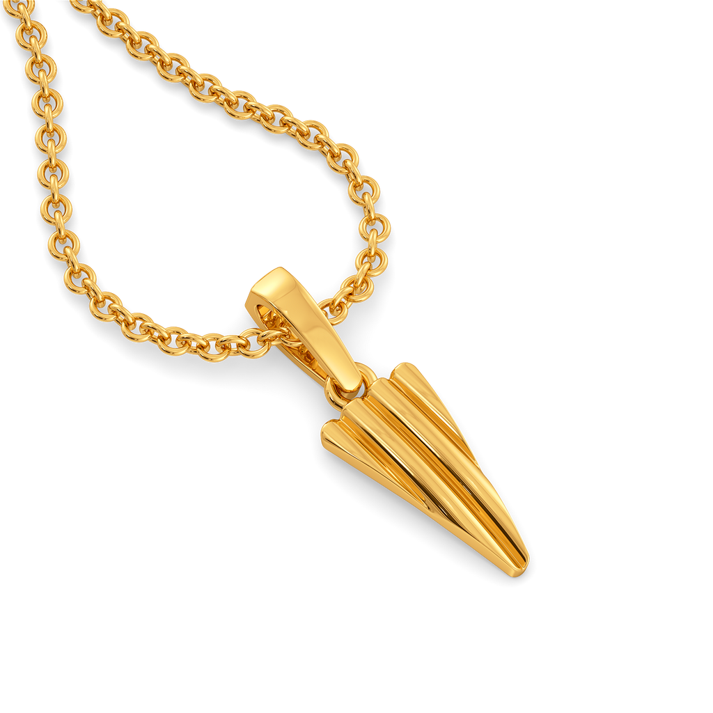 Weekend in the City Gold Pendants