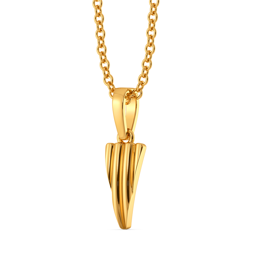 Weekend in the City Gold Pendants