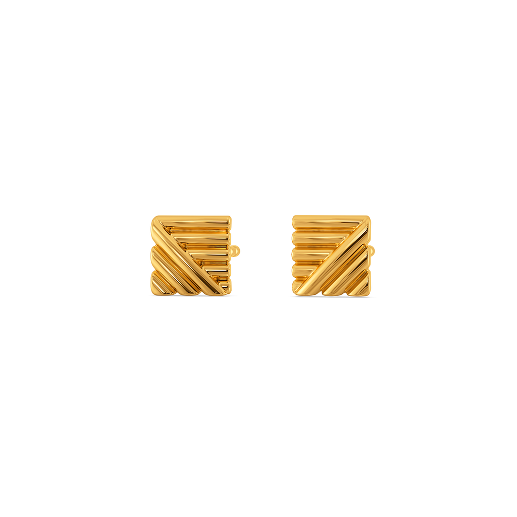 Weekend in the City Gold Earrings