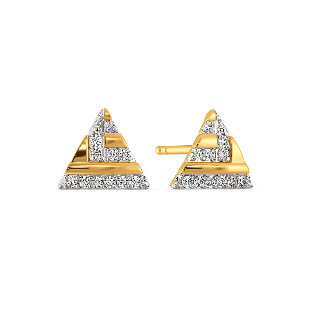 Stripes all the Way Diamond Earrings