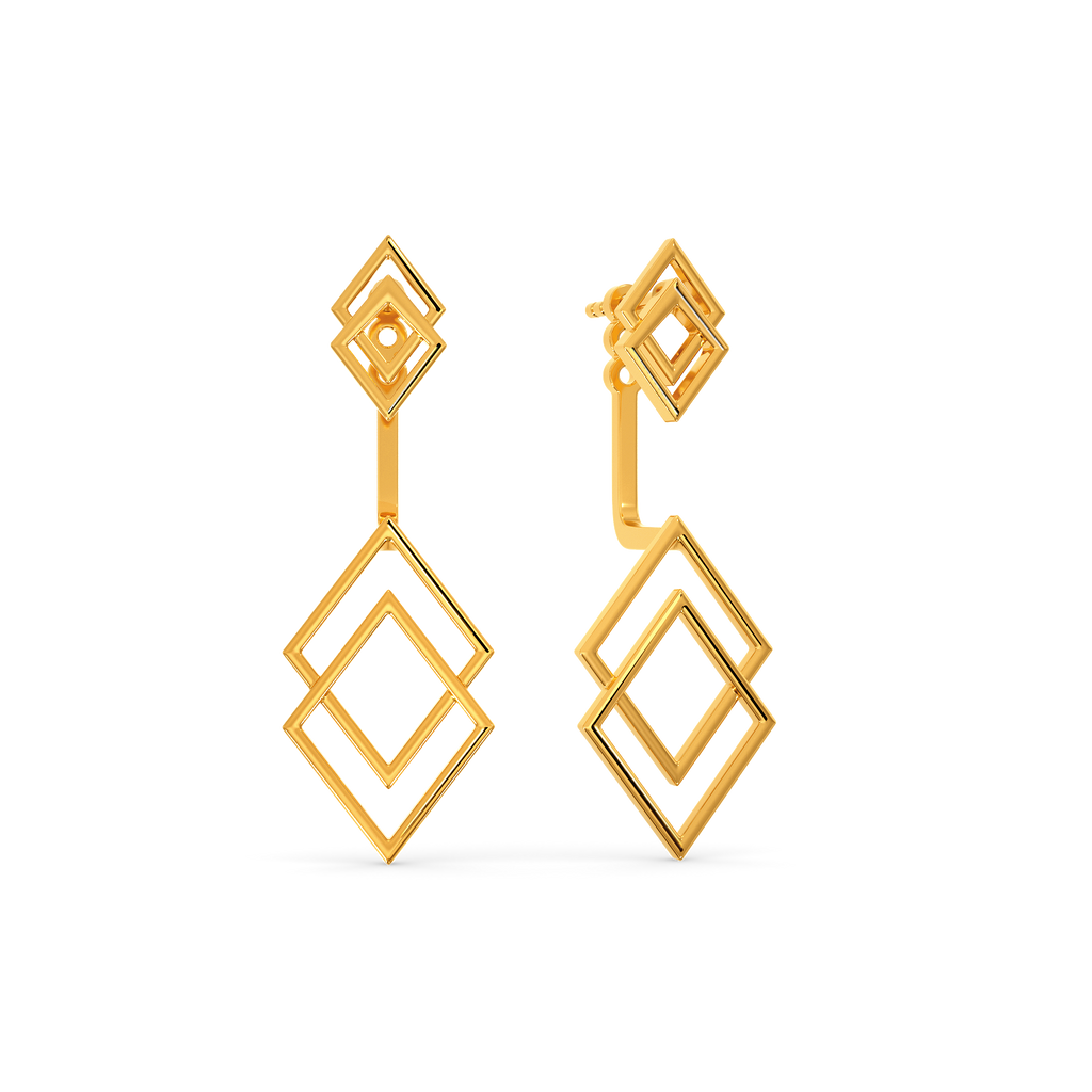 Layered Life Gold Earrings