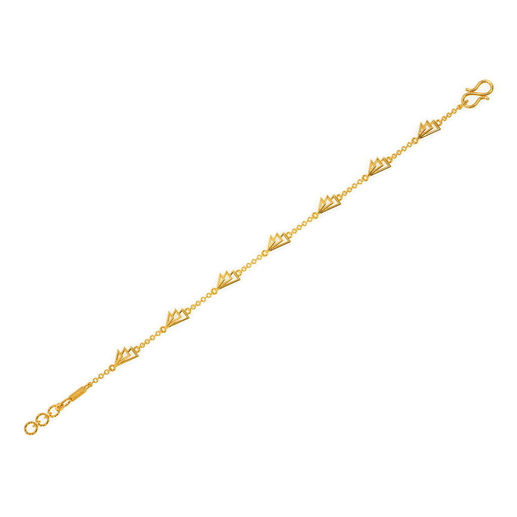 Layer Show Gold Bracelets