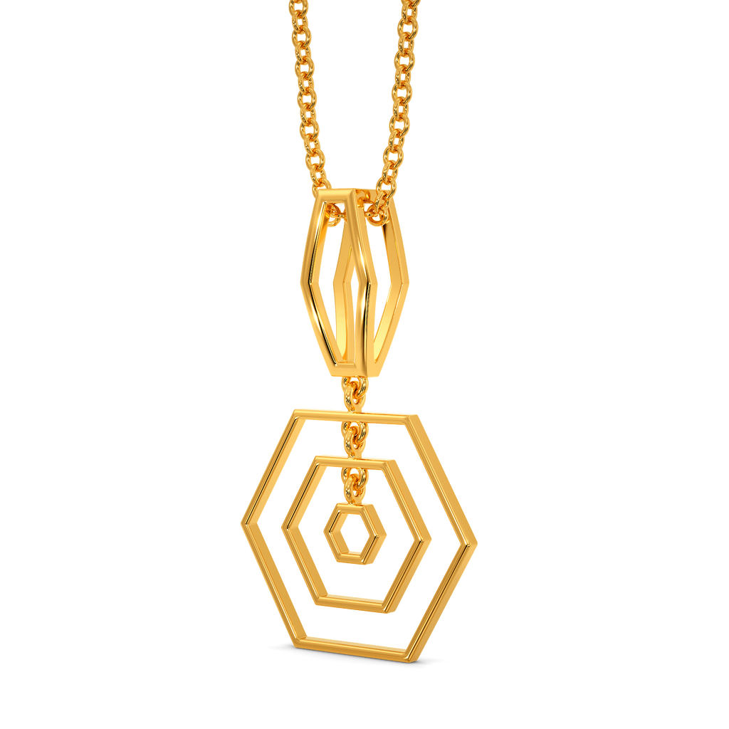 Layered Craze Gold Pendants