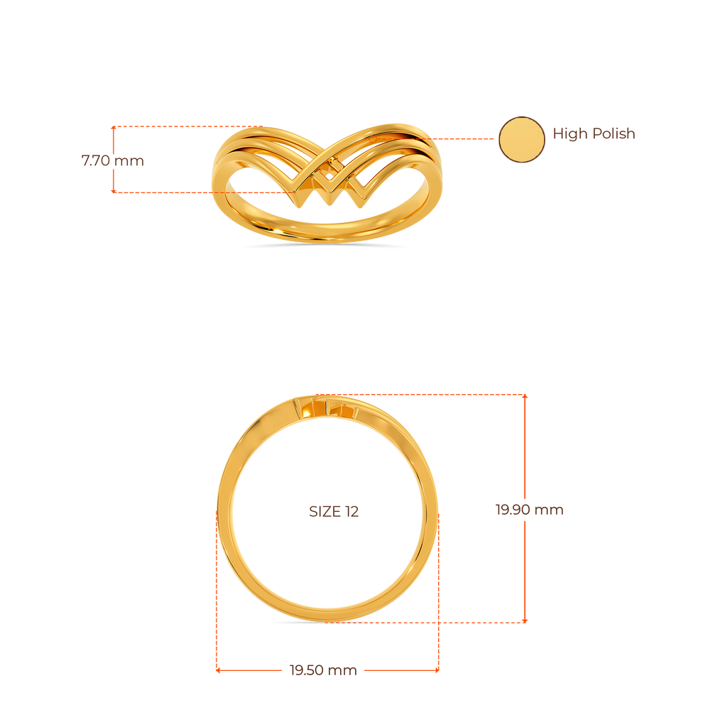 Layerific Gold Rings image