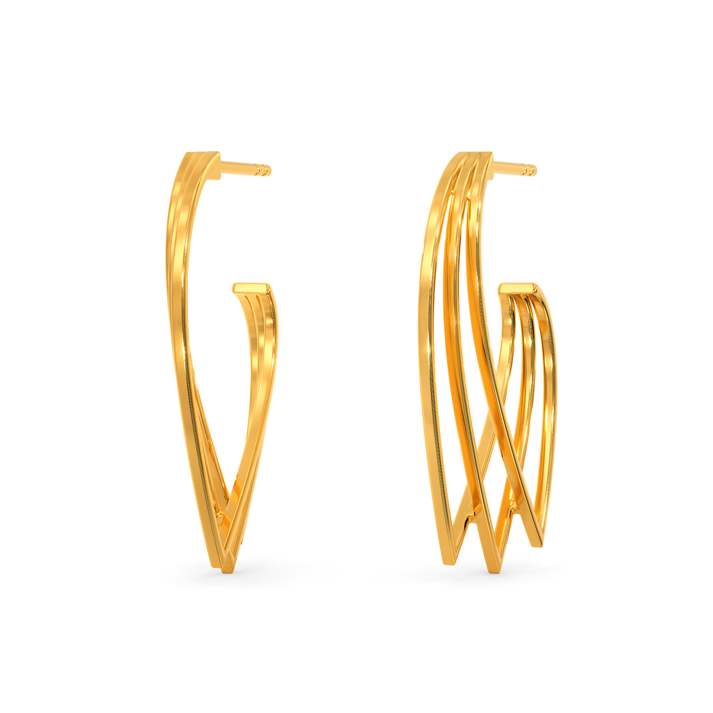 Layerific Gold Earrings