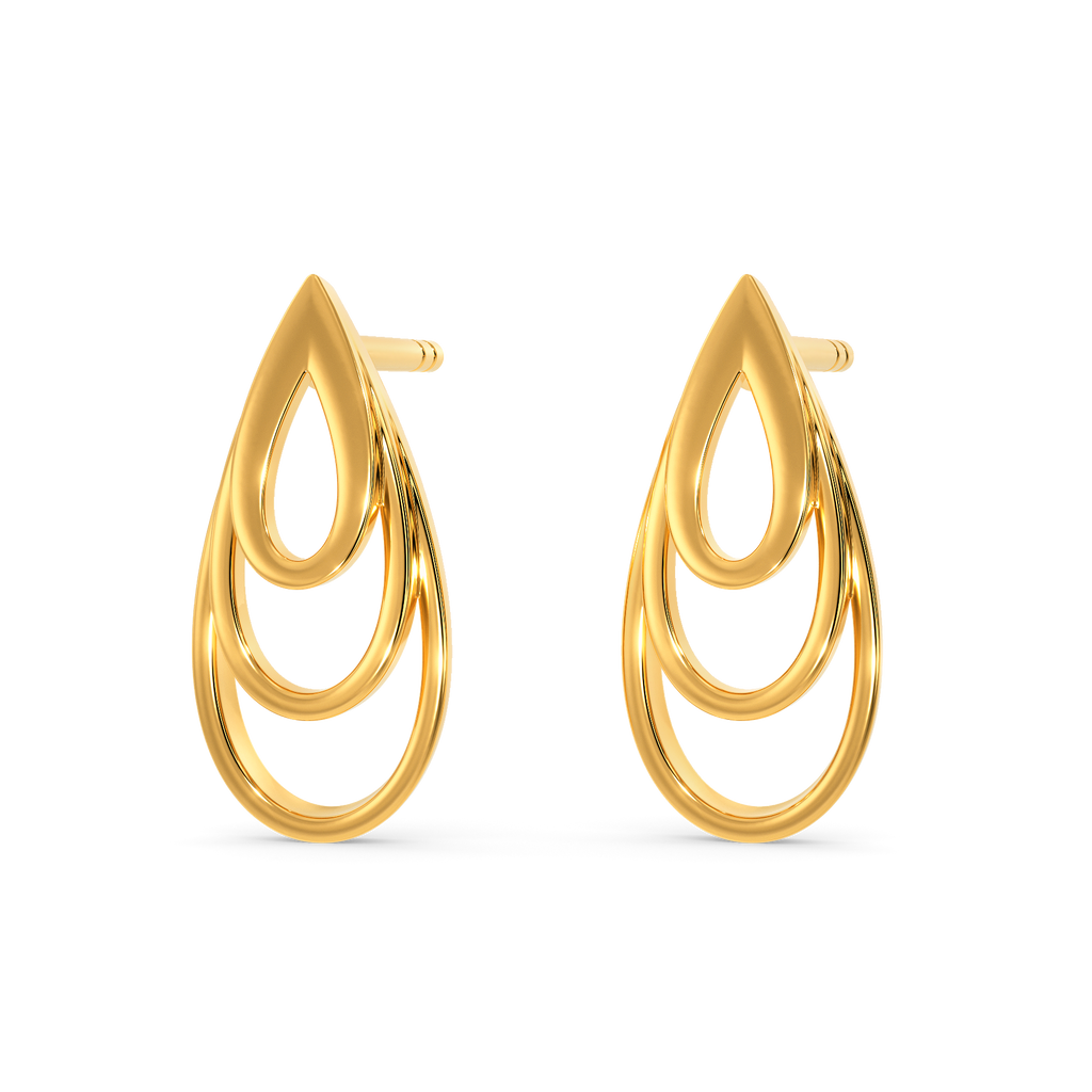 Layerific Gold Earrings