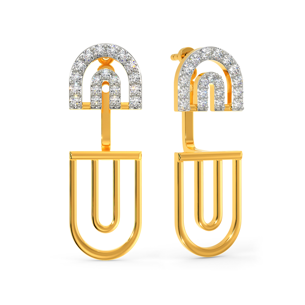 Layer Fiesta Diamond Earrings
