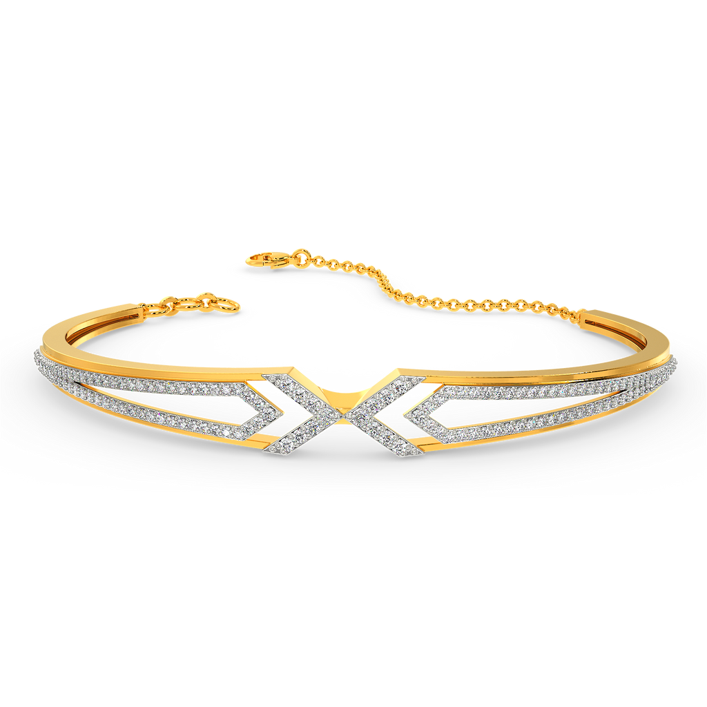 Layers In Play Diamond Bangles