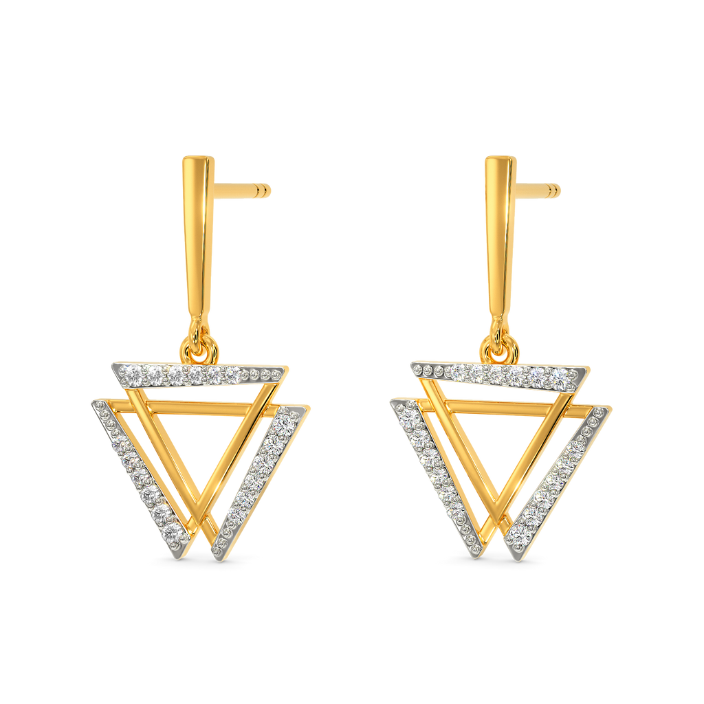 Layered Perfection Diamond Earrings