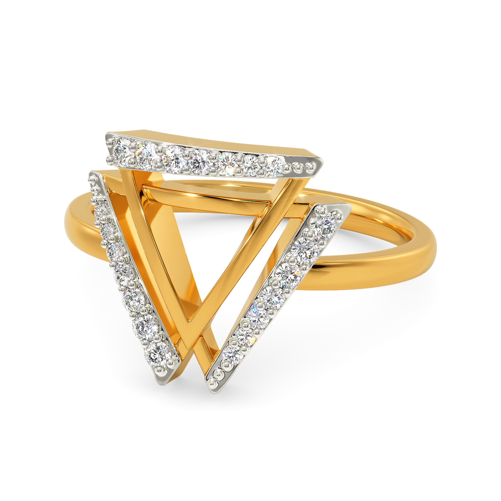 Layered Perfection Diamond Rings alternate view 2