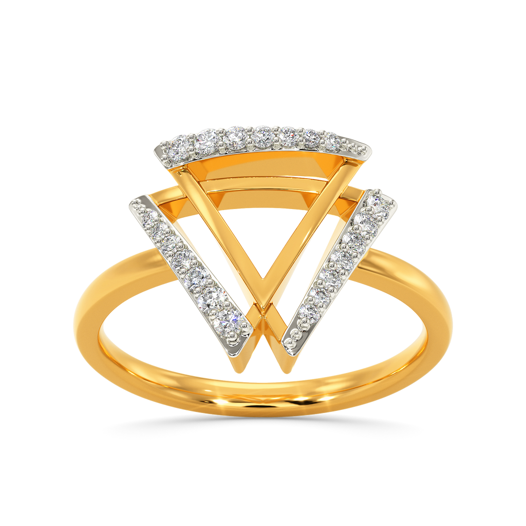 Layered Perfection Diamond Rings alternate view 3