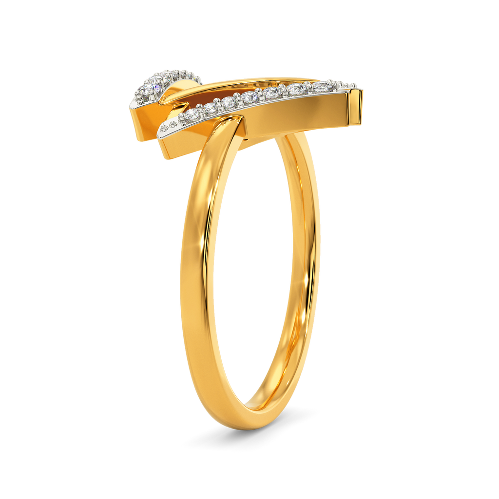 Layered Perfection Diamond Rings image