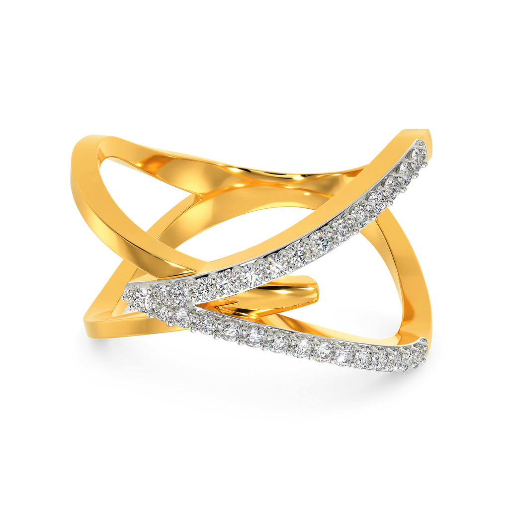 Layered Extravaganza Diamond Rings alternate view 2