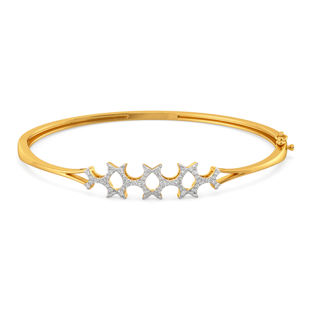 Own the Cutouts Diamond Bangles