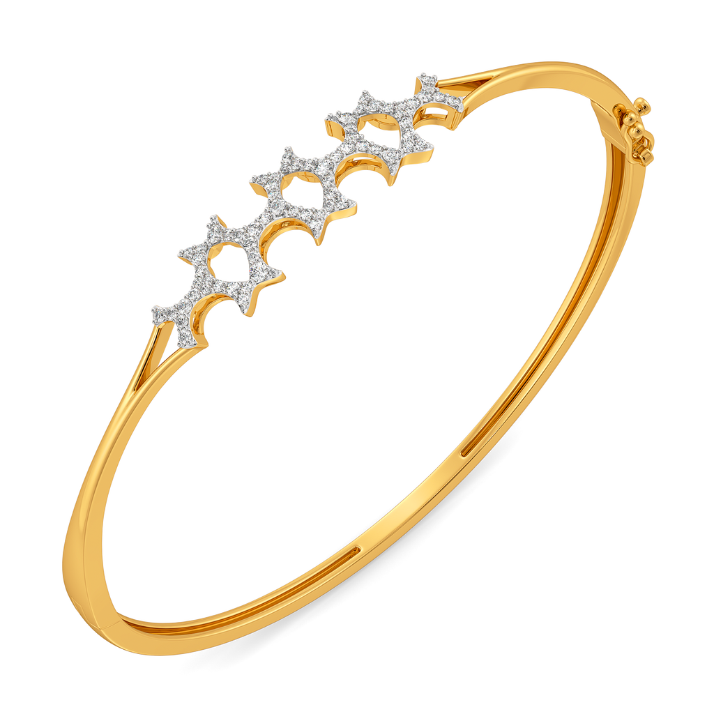 Own the Cutouts Diamond Bangles