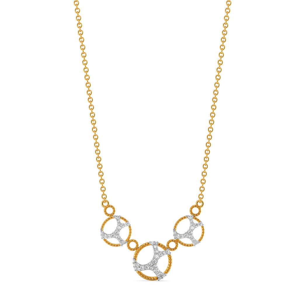 Own the Cutouts Diamond Necklaces