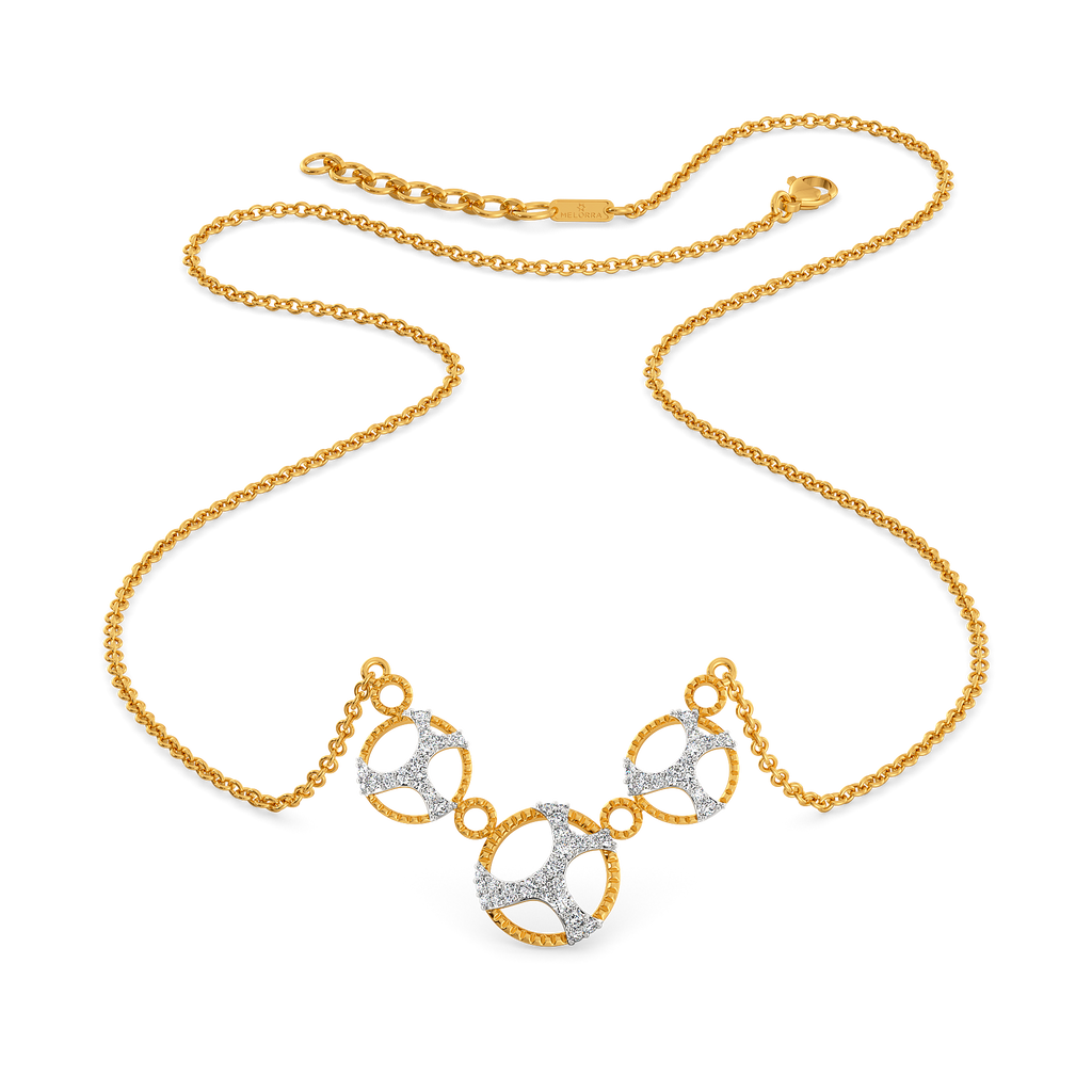 Own the Cutouts Diamond Necklaces