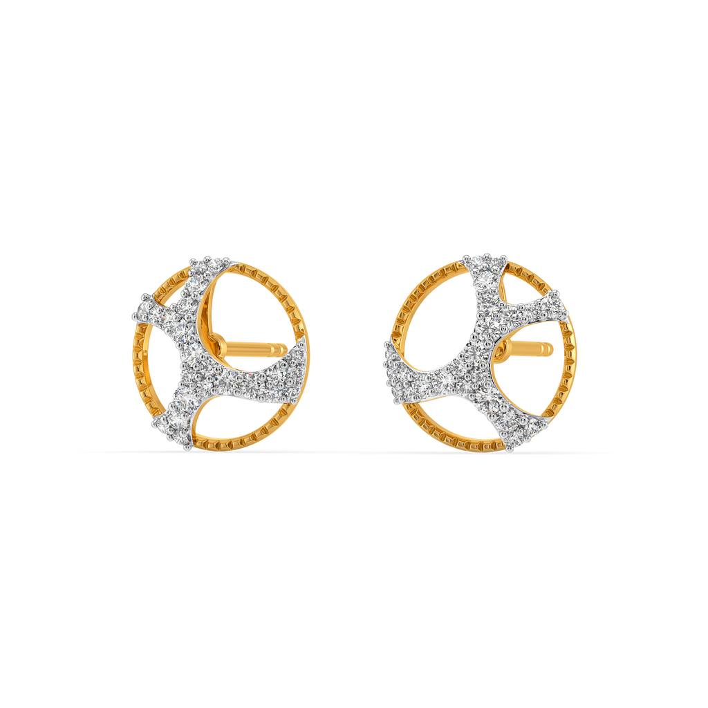 Own the Cutouts Diamond Earrings