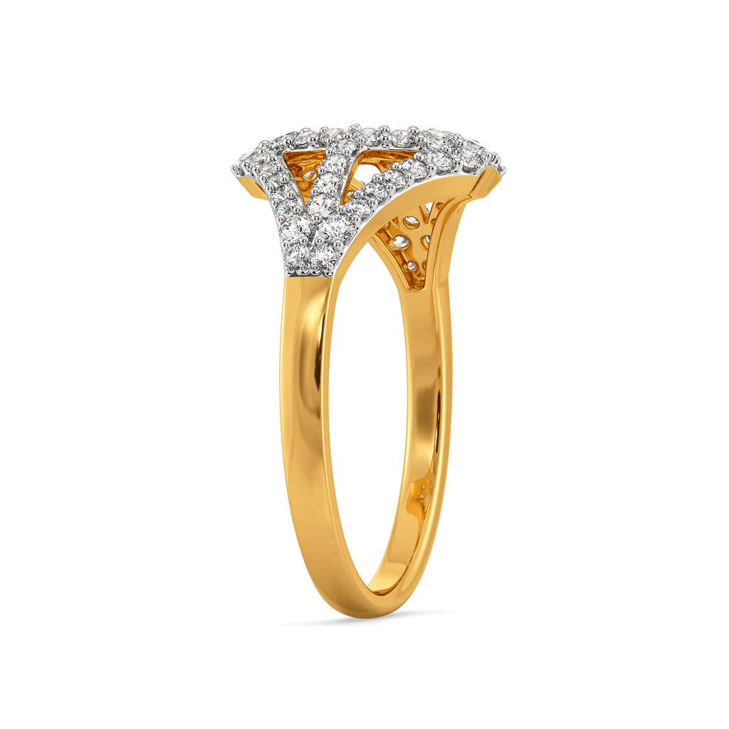 Cutout Forever Diamond Rings image