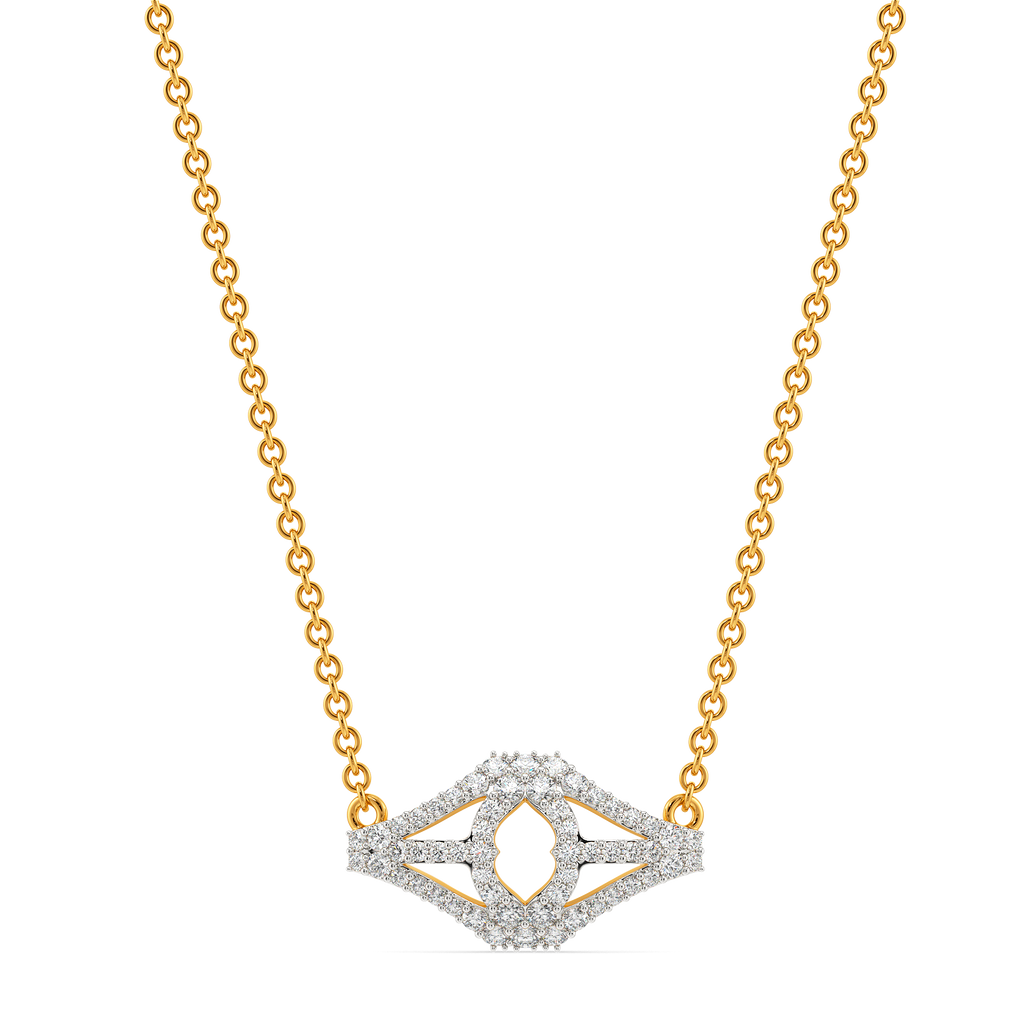 Cutout Forever Diamond Necklaces