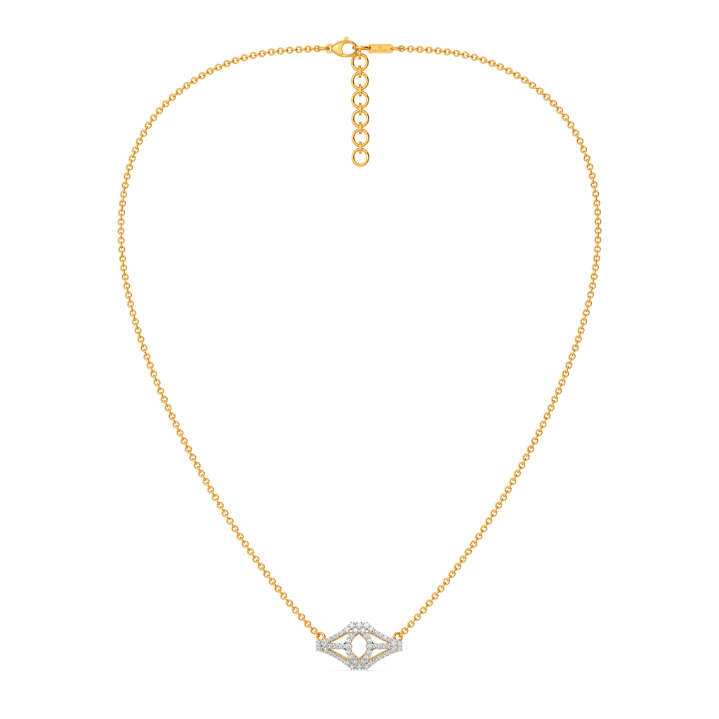 Cutout Forever Diamond Necklaces