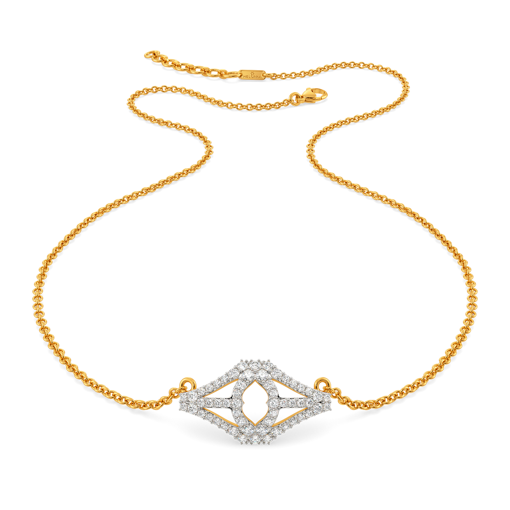 Cutout Forever Diamond Necklaces