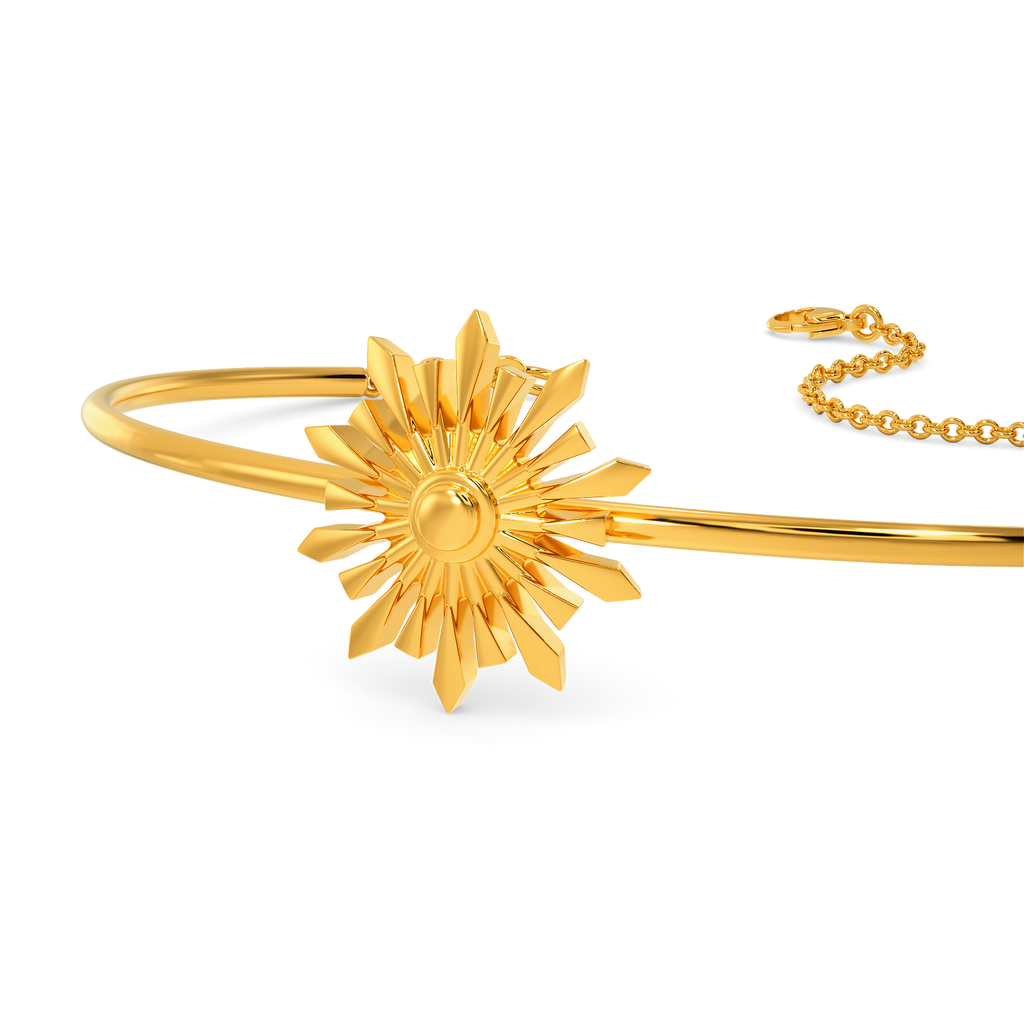 Hello Summer Gold Bangles