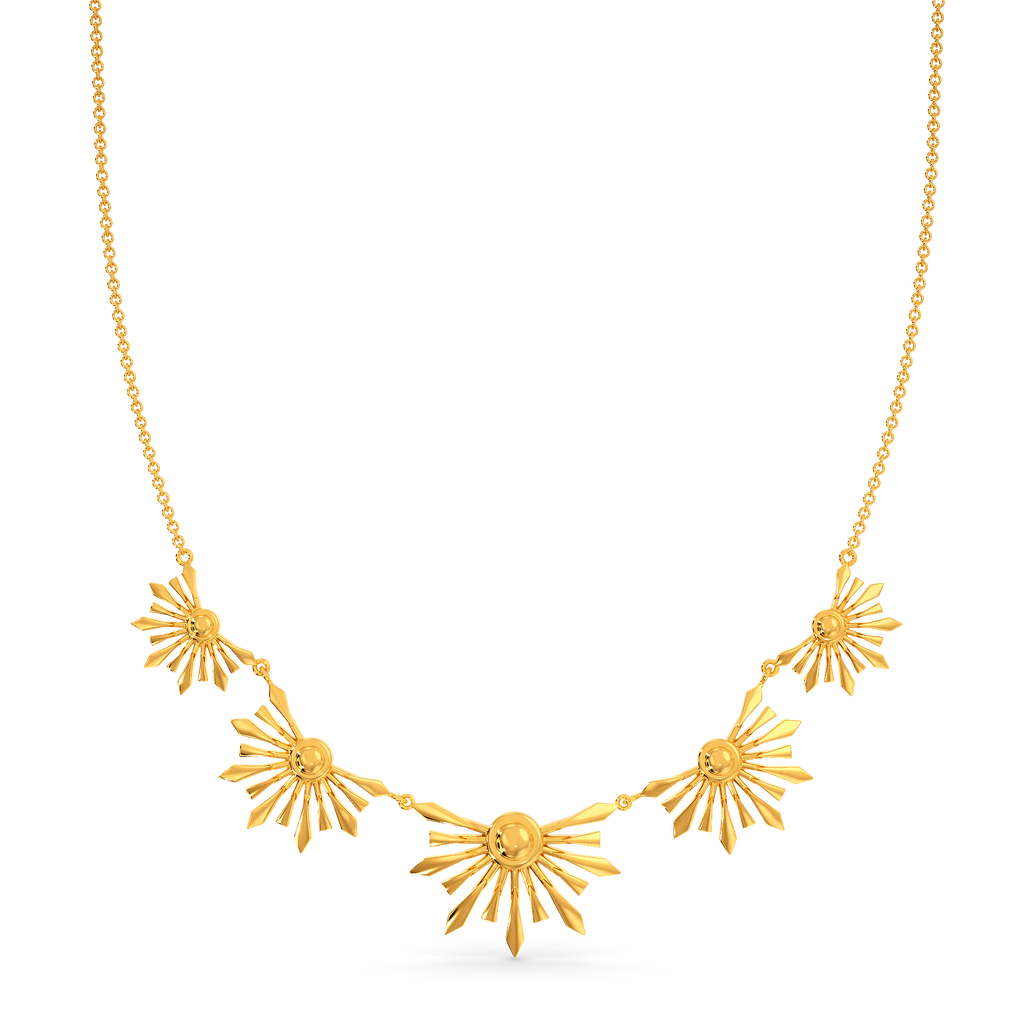 Hello Summer Gold Necklaces