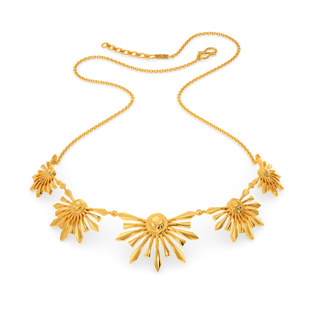 Hello Summer Gold Necklaces