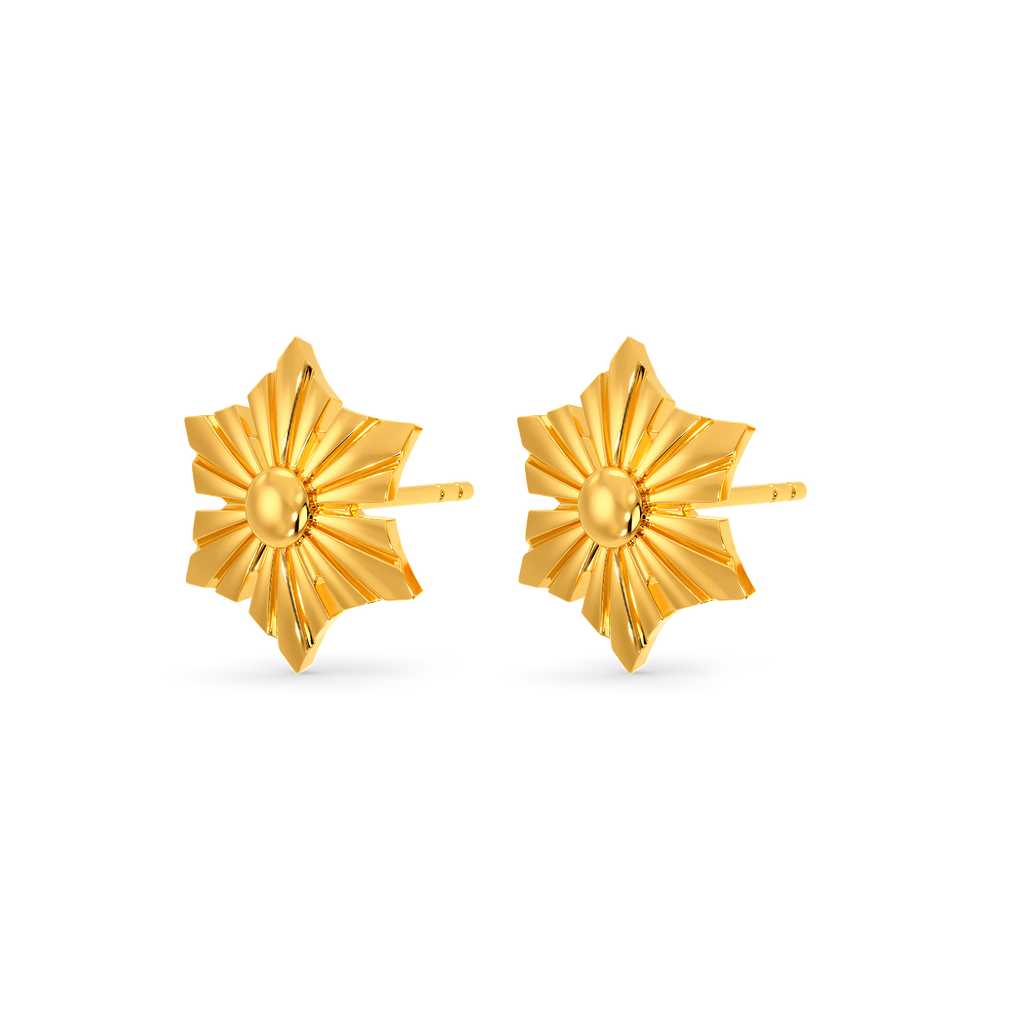 Hello Summer Gold Earrings