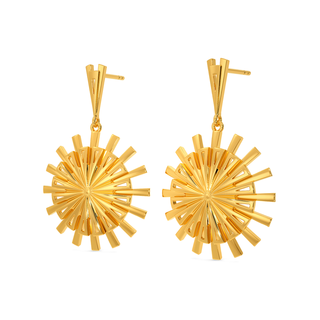 In A Sunny Moment Gold Earrings