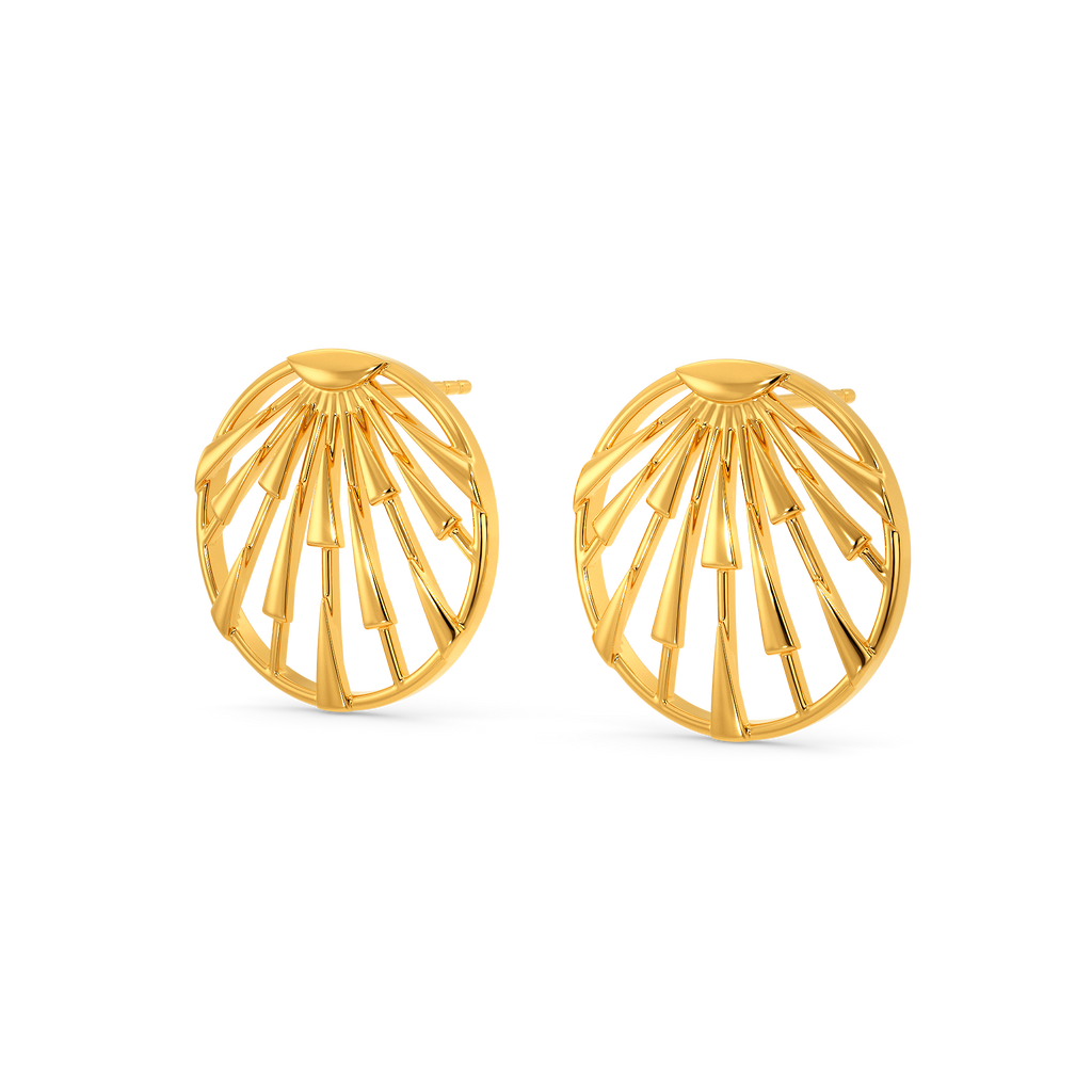 Hello Mellow Gold Earrings