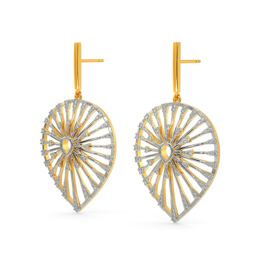 Summer Drama Diamond Earrings